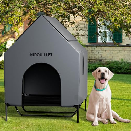 Nidouillet Maison de Chien pour Grande Race 122cm extérieur 