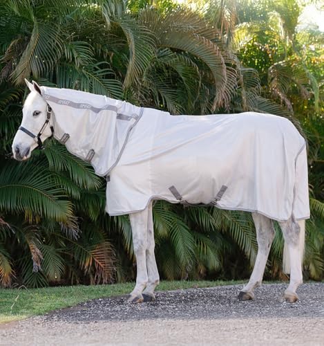 Horseware Irlande Amigo 81 Mouche intégrée argentée et gris titane