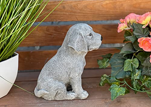 stoneandstyle Figurine en pierre Beagle Chiot résistant au g