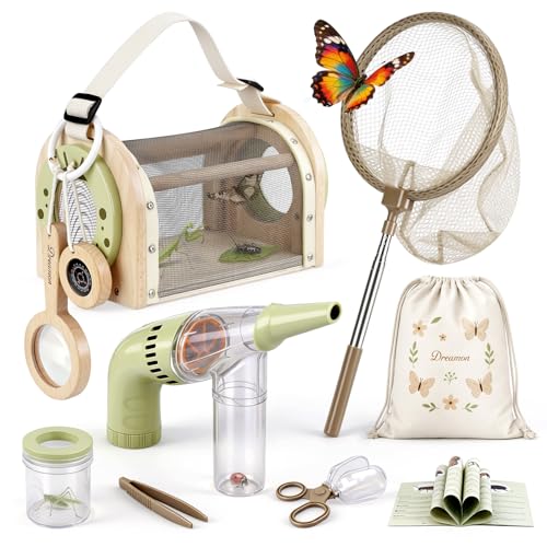 Dreamon Kit de Chasse aux Insectes pour Enfants - Coffret Ex