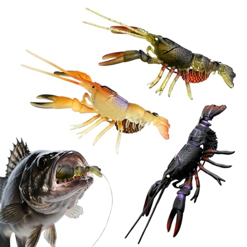 Leurre de | Leurre réaliste de crevettes et leurres souples