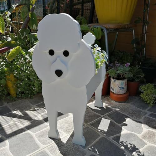 Hiiaodecor Caniche animal chien animal bonsaï forme mignonne