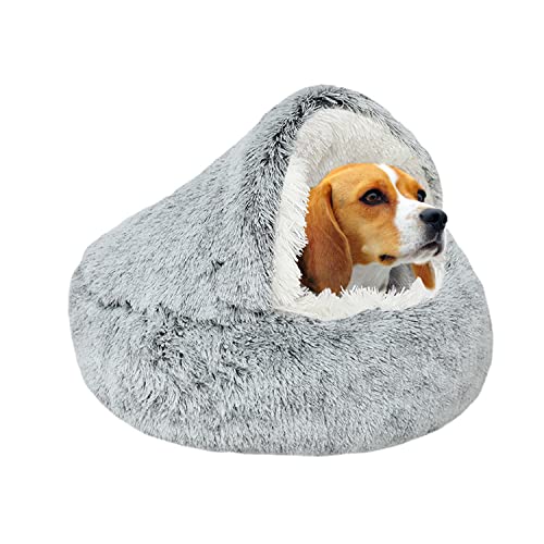 YAGE Lit apaisant pour Chien Lit Moelleux en Peluche pour An