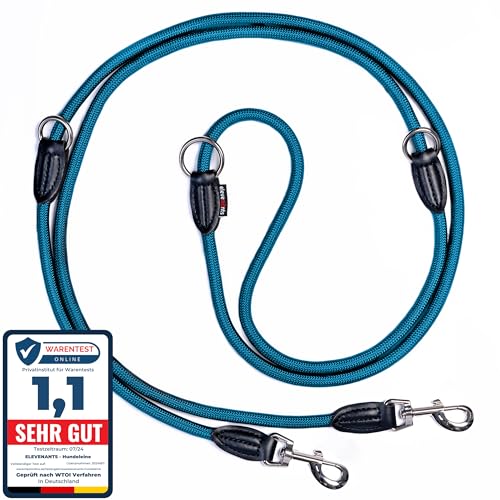 elevenants® Laisse réglable de 3 m | Robuste laisse en nylon