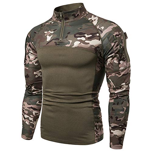 Chemise tactique à manches longues avec fermeture éclair 1 4