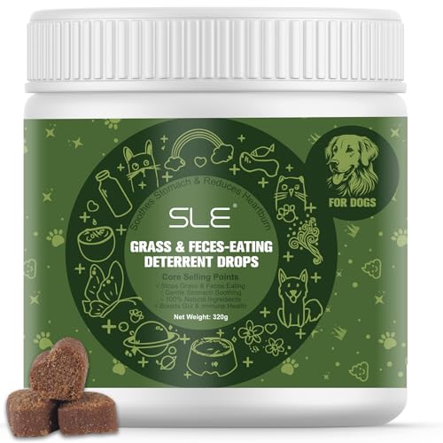 Gouttes pour Chiens Anti-Manger de Herbe & de Fèces - Soutie
