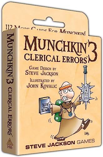 Edge - Munchkin 3 - Clerc Et Pas Net - Jeu en Anglais
