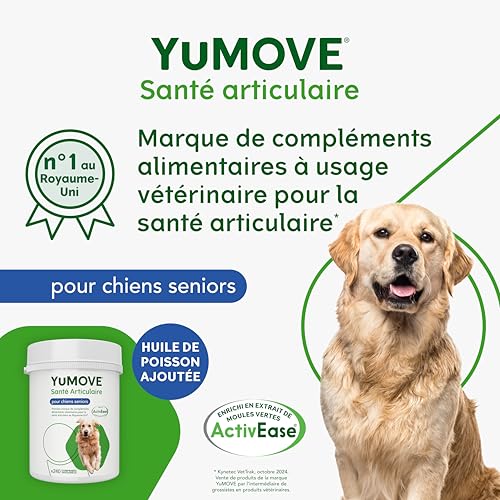Yumove Articulation Chien Senior 8+ - 240 Comprimé, ActivEas