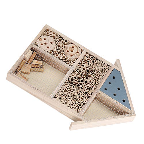 Fabater Maison dAbeilles en Bois pour Jardin, Abri dhôtel en