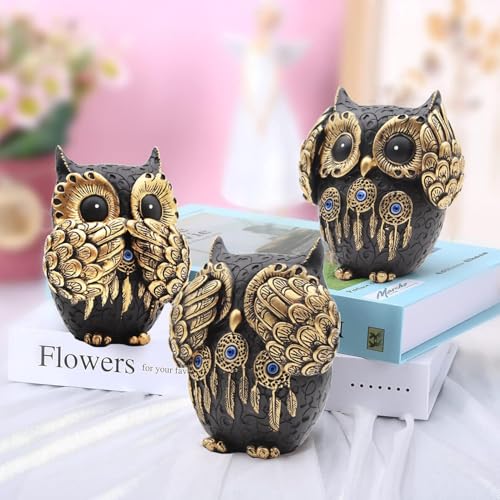 Irayin Statue Hibou, Hibou Décoration, Cadeau Maman, Hiboux 