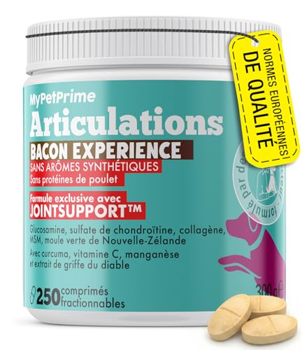 MyPetPrime Articulations Chien Complément Alimentaire 250 Co
