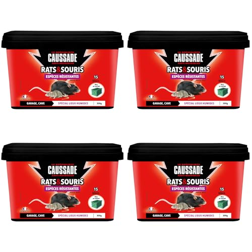 CAUSSADE Anti Rats & Souris - Efficacité Radicale - Lieux tr