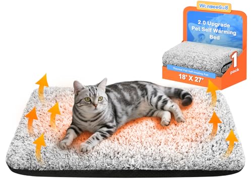 Lit autochauffant, tapis thermique 2.0 amélioré, chats d'int