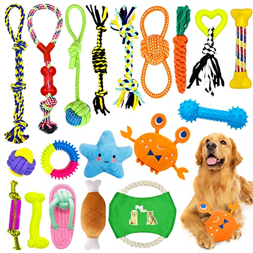 HEPAZ Jouets pour Chien,19 Pièces de Jouet Chiot Chien,y Com