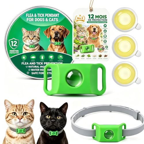 Pendentif Avera - 12 Mois De Protection Protégez Chat des Pu