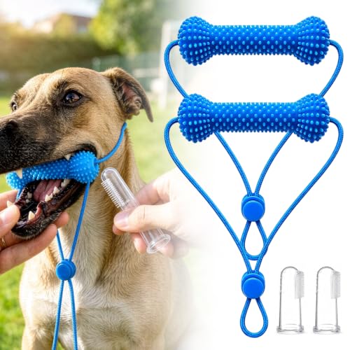 BAIHEKEJI 2 Pièces Jouet pour Chien à Double Action, Accesso