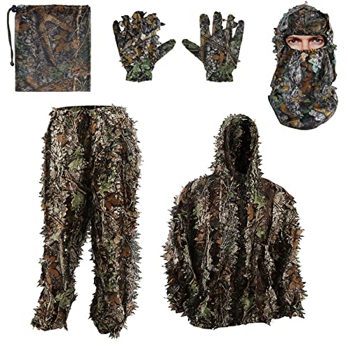 Tenue Camouflage Militaire Ghillie 3D Photo Animalière Chass