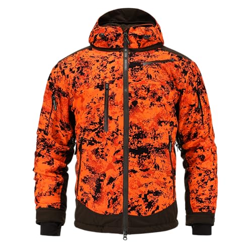 Full mundur Veste de chasse camouflage orange, veste dhiver