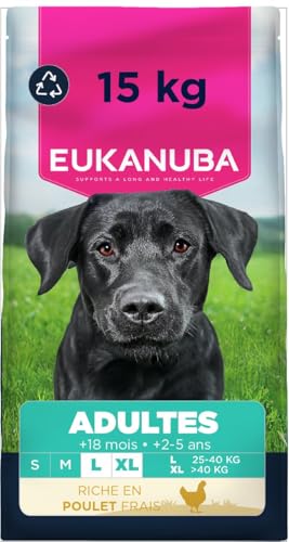 EUKANUBA Life Care Croquettes Chien Adulte Grande Race 18 Mo