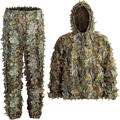 Beler Ensemble de Camouflage Ghillie, Costume de Déguisement