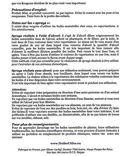 Huiles Utiles - La Formule Rongeurs - 100 ML