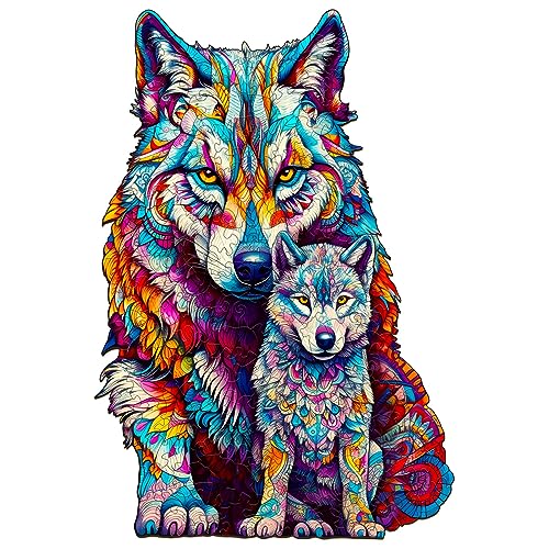 Puzzles en Bois 280pcs, KAAYEE Puzzles danimaux en Bois pour