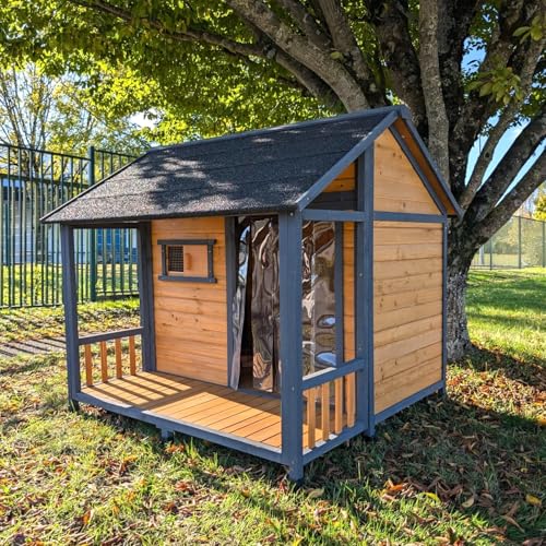 Niche XXL Bois pour Très Grands Chiens